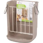 Flamingo Nager Heuraufe/Futternapf 2in1