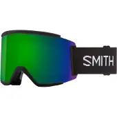 Smith Squad XL Black Chromapop Sun Green Mirror