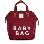 Bagmori Wickeltasche - Rucksack in Bordeaux | Gr.: onesize