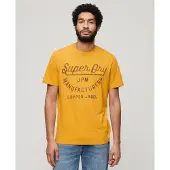 Superdry Copper Label Script Kurzarm-t-shirt