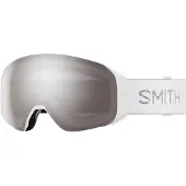 Smith Skibrille 4D Mag S ChromaPop Sun Platinum Mirror Unisex White Chunky Knit