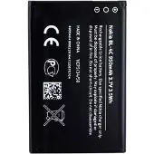 Nokia BL4C, Lithium-Ion (Li-Ion), Grau, 1661 5100 6100 6126 6300 7270 7705 Twist 7705 Twist