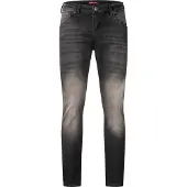 Lorenzo Loren Jeans Schwarz