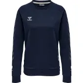 Hummel Sweatshirt Baumwolle Damen Move Grid