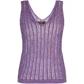 Faina Top en tricot avec fil à effet