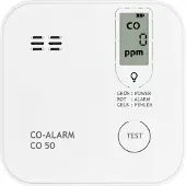 Pentatech Kohlenmonoxidmelder CO50 CO-Melder LCD Anzeige 22130