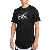 Nike M NK DF TEE RLGD OC S5 BLACK/WHITE