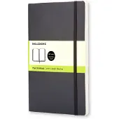 Moleskine WEISSES NOTIZBUCH MIT SCHWARZEM SOFT-COVER
