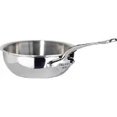 Mauviel Cook Style Sauteuse Gerundet 2,8L Blanker Stahl