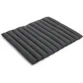 HAY Soft Steppkissen für Palissade Dining Bank Anthracite