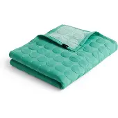 HAY - Mega Dot Tagesdecke - B235 x L245 cm - Seegrün