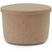Normann Copenhagen Versteckter Aufbewahrungspouf, Sand, klein