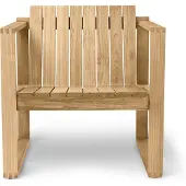 Carl Hansen - BK11 Lounge Chair, Teak unbehandelt