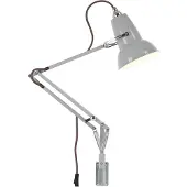 Anglepoise Original 1227 Mini LED-Anbauwandlampe, grau - , Original 1227, Grau, für Arbeitszimmer / Büro, Metall, Industrielles Design