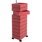 Magis 360 Container 10 Trolley Rosa