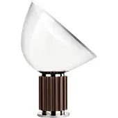 Flos Taccia LED-Tischleuchte-Bronze-mit LED (2700K)