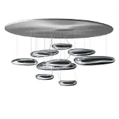 Artemide Mercury Soffitto LED-Deckenleuchte - Inox-Stahl, mit LED (3000K)