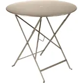 Fermob Bistro Balkontisch Ø77cm Stahl Braun 0233-14