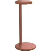 Flos Oblique Tischleuchte Rust - , dimmbar, Braun / Rost, für Wohnzimmer, Aluminium
