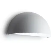 LIGHT-POINT Rørhat LED Außenwandleuchte 10,5W Weiß - , Weiß, für Terrasse, Metall