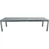 Fermob RIBAMBELLE Tisch mit 3 Einlegeplatten aus Aluminium 149/299x100 cm