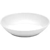 Pillivuyt Plissé Salat/Nudelteller 23 cm Weiß