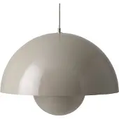 &tradition Flowerpot VP2 Pendelleuchte grau-beige - &Tradition &Tradition, dimmbar, Grau, für Wohnzimmer, Metall, Design