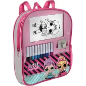 Multiprint Malset Coloring Backpack L.O.L. Surprise!
