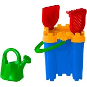 Cavallino Toys Cavallino Castle Eimer-Set mit Giesskanne, 4-tlg.