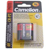 Camelion CR-P2-BP1, Wiederaufladbarer Akku, Lithium, 6 V, 1 Stück(e), 1400 mAh, 35,6 mm