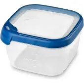 Curver Grand Chef Frischebehälter Quadratisch 1.2L Transparent/Dunkelblau