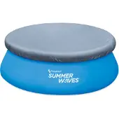 Summer Waves Pool Cover Abdeckplane rund 244 cm Poolplane