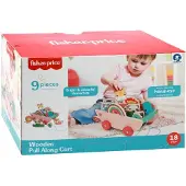 Top 1 Toys Fisher Price Bollerwagen mit Tierholz