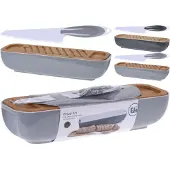 Excellent Housewares Brotkasten in grau | Gr.: onesize