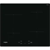 Whirlpool WS Q7360 NE, Schwarz, Integriert, 59 cm, Zonen-Induktionskochfeld, Glaskeramik, 4 Zone(n)
