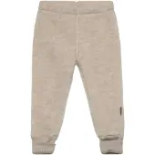 Mikk-Line Wollfilz-Hose Baby, Melange Offwhite, 98
