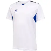 Hummel hmlAUTHENTIC PL JERSEY S/S KID WHITE/TRUE BLUE WHITE/TRUE BLUE 152