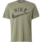 Nike M NK DF MILER SWOOSH SS TOP BLACK