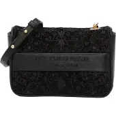 U.S. POLO ASSN. Umhängetasche New Canyon Flap Crossbody Bag Black schwarz