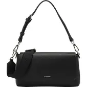 Calvin Klein Stylische Damenschultertasche in Schwarz mit abnehmbaren Trägern