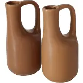 Boltze Mirosa Vase braun 18,2cm sortiert (1 Stück)