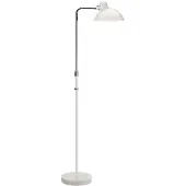 Fritz Hansen KAISER idell 6580-F Stehleuchte Weiß - , Kaiser Idell 6580-F Luxus, Weiß, für Wohnzimmer, Metall, Design