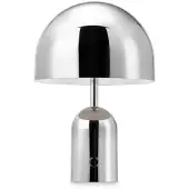 Tom Dixon Bell Portable LED-Akkuleuchte-Silber-mit LED (3000K)
