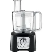 Moulinex Double Force Compact, Tischplatten-Mixer, 3 l, Pulsfunktion, 800 W, Schwarz