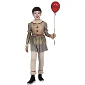 Creaciones Llopis Ballon Horror Clown Kinderkostüm