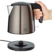 Melitta 1018-06, 1 l, 2200 W, Metallisch, Grau, Edelstahl, Wasserstandsanzeige, Drahtlos