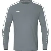 Jako Power Tw-Trikot Langarm Kinder - Steingrau | Größe: 140