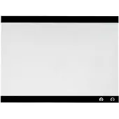 Nobo Magnetische Weißwandtafel Mit Clip 43x58 Cm
