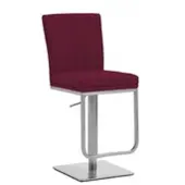 Niehoff Colorado Barstuhl Microfaser Nirvana rot