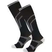 Poederbaas Skisocken Lightweight Functional Black (2er-Pack)-Schuhgröße 35 - 38